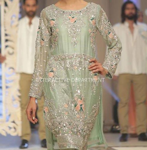 Latest Fashion Trend Dresses Maria B Bridal Couture, Fashion Week 2014 2015 Collection