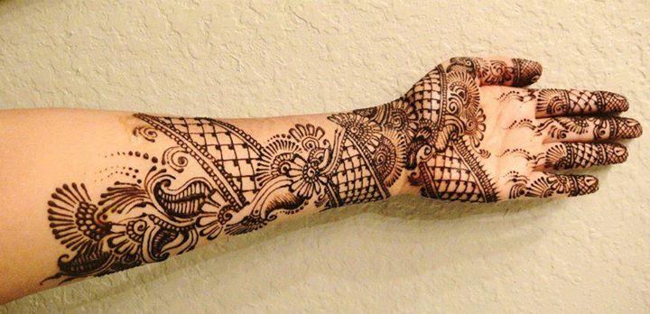 Top Simple Arabic Mehndi Designs 2015 For Hands In India