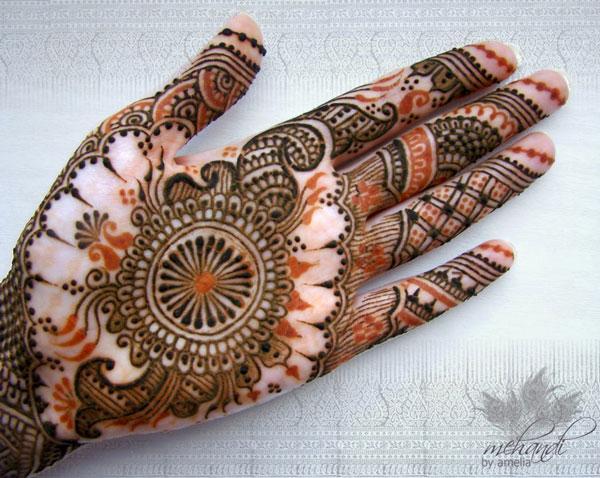 Top Simple Arabic Mehndi Designs 2015 For Hands In India