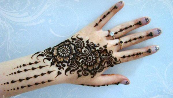 Top Simple Arabic Mehndi Designs 2015 For Hands In India